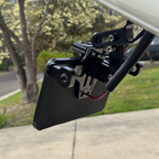 VANTARIDE Motorcycle Blackout Plate - Universal Fit